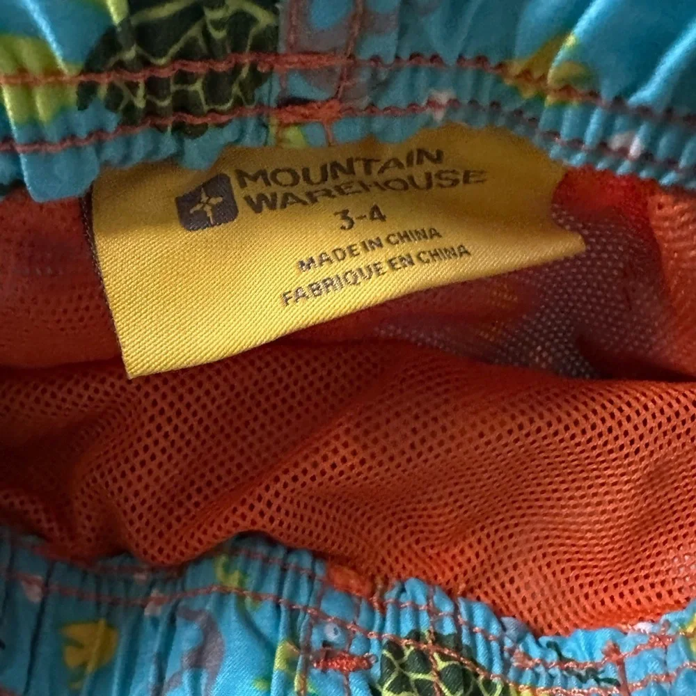 Mountain Warehouse Toddler Boy’s Ocean Adventure Blue Vibrant Swim Trunks